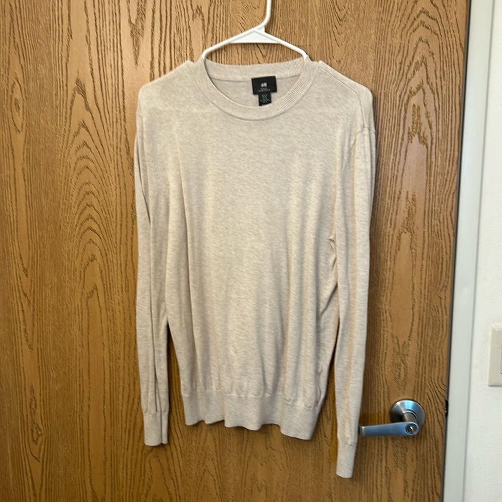 H&M tan sweater